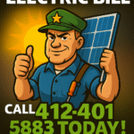 Is Your Electric Bill Too High? Here’s How Solar Can Put Money Back in Your Pocket. Get the facts.
