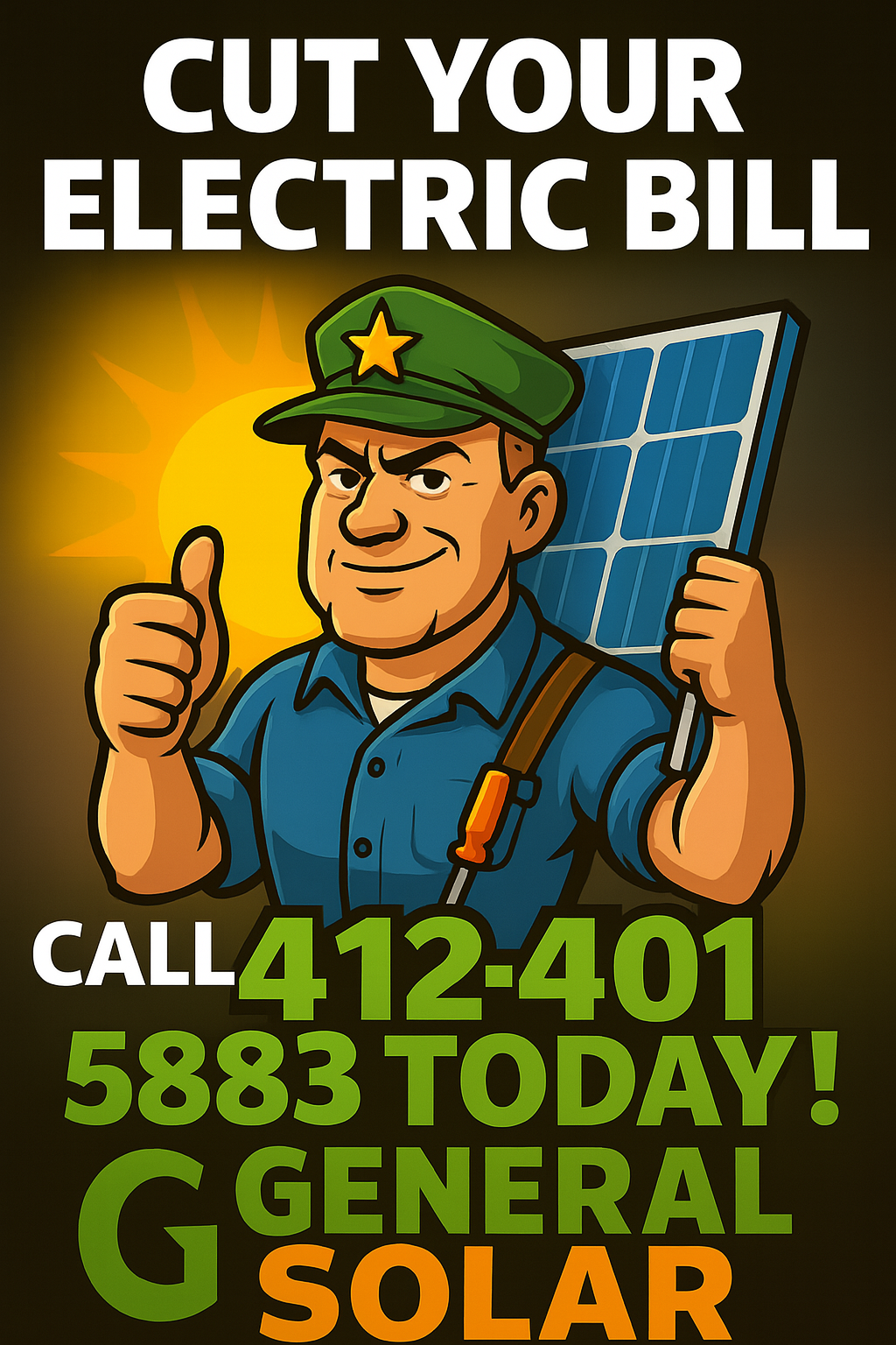 Cut Your Electric Bill: Call 412-401-5883 for a Free Solar Savings Estimate